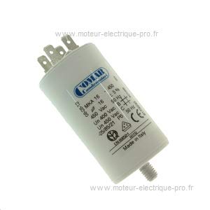 Permanent Capacitor 16μF Cable 250 mm