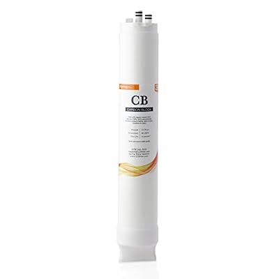 iSpring FCB500 Carbon Block Filter Replacement for RO500 Tankless Reverse Osmosis Water Filtration System