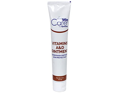 Dynarex 1155 Vitamin A&D Ointment 4 oz tube flip top cap 72/Case