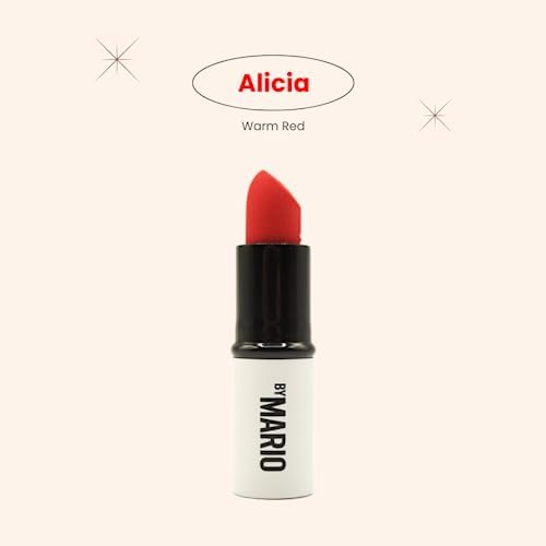 BY MARIO Makeup Mario's Lip Lift Kit - Power Red: Ultra Suede Lipstick in Alicia and Sculpting Lip Pencil in Niels