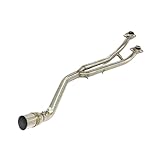 Moto Silencieux Déchappement Silencieux D'échappement pour Moto pour Tmax 500 530 YP500 2008 2016 avec Pot D'échappement Tmax530 Tamx500