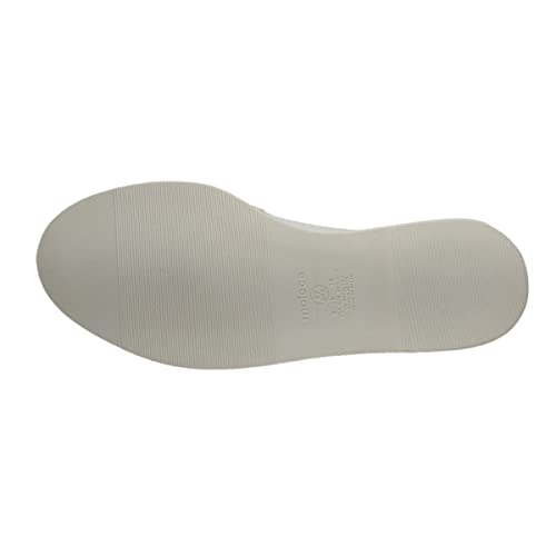 Mocassim Loafer Tratorado Napa Branco Off Moleca 5666.106