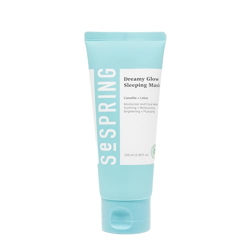 SEPSRING Dreamy Glow Sleeping Mask, Korean Face Mask, Formulated ...