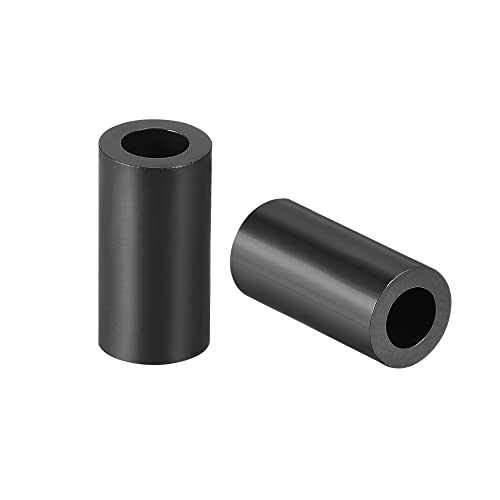Rondelles d'espacement rondes nylon noir 4,2x7x15mm entretoise vis M4