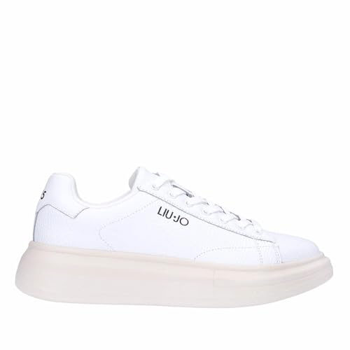 Zapatillas Hombre Liu.Jo 7B5005PX631 Piel White, Color blanco., 43 EU