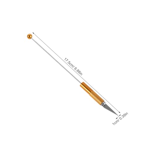 Barras metálicas para manualidades SHINEOFI con agujas, kit ideal para crear pulseras y joyas 2