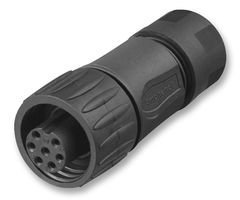 Amphenol Sine/tuchel Circular Connector, Receptacle, 6+Pe, Cable - C016 10D006 000 12