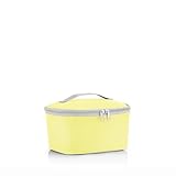 reisenthel coolerbag s pocket - borsa termica realizzata con bottiglie in pet riciclate, adatta per spesa o pranzo e snack in viaggio, tessuto idrorepellente, 2,5 l, nero, couleur:lemon ice