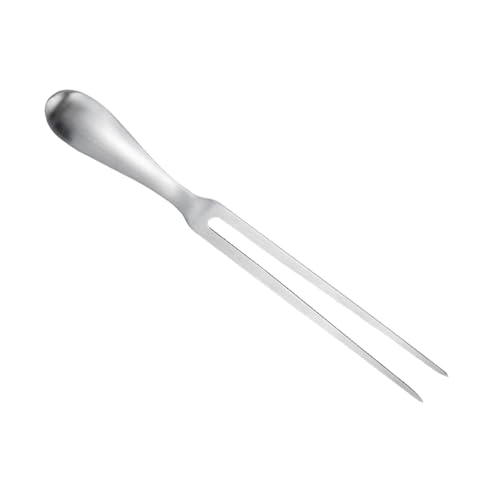 26.5CM 304 Stainless Steel Meat Fork - Ideal for BBQ, Roasting, and Carving | Durable Kitchen Tool for Carving Knife Sets