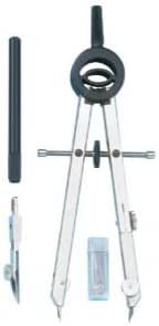 Amazon.com : 3 Pack BASIC BOW COMPASS w/RULING PEN Drafting ...