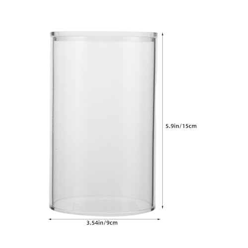 Hucha transparente de acrílico para propinas en comercio o ahorro infantil en casa, pack de 2 3