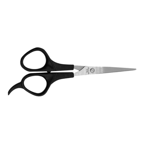 Alipis Tijeras de Peluquería Acero Inoxidable para Cortar y Cabello Tijeras Planas Profesionales para Uso Doméstico y Barbería Diseño Ergonómico y Superficie Pulida
