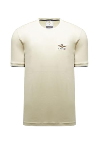 T-shirt Aeronautica Militare homme en coton col rond 261TS2508UJ00682