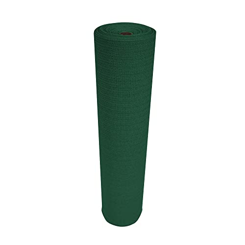 Coolaroo 50% UV Block Shade Cloth Fabric Roll for Garden and Greenhouse, 6' x 100', Forest Green