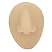 Nose Model for Piercing Practice, Simulation Soft Silicone Flexible Model Body Part Displays for Acupuncture Human Model Simulation, Teaching Display Tool
