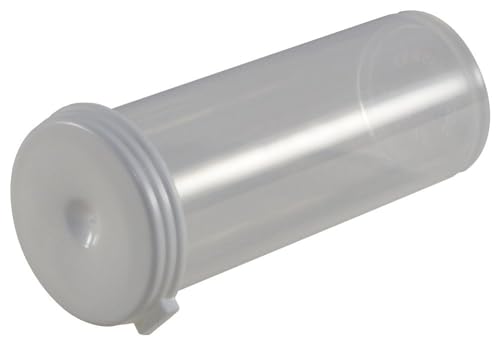 Fioles en plastique CVV-70 Caplugs blanc de 17,8 cm pour le conditionnement étanche