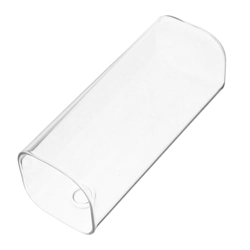 Cabilock Florero de Pared de Vidrio Transparente Cuadrado Macetero Colgante para Plantas y Flores Decoración Minimalista para Cocina y Habitaciones Material Resistente y Seguro