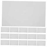 Material resistente: hecho resistente, es duradero y confiable, ofrece un uso a largo plazo y de , papel de sin imprimir, papel de periódico sin imprimir
