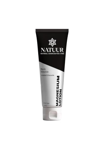 Image of NATUUR Magnesium lavender body lotion 100ml
