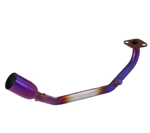 Motocicleta Escape Pipa Silenciador de Tubo de Enlace Delantero para Motocicleta con Escape Completo DB Killer para 125, 150, PCX125, PCX150 (2021-2024)