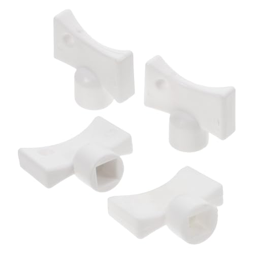 Homoyoyo 4pcs Square Socket Radiator Bleed Valve Key Metal Plumbing Bleeder Tool for Heater and Faucet Valve Removal