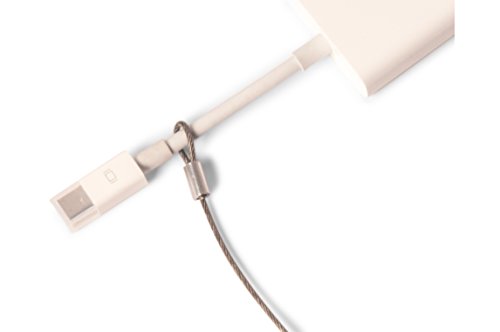 Universal CableTether - Heavy Duty Custom Length Cable Tethers (10 Pack) - Do-It-Yourself, Adjustable, Tamper-Resistant - Secure Conference Room Computer Display Adapters and Mac Adapters - Image 6