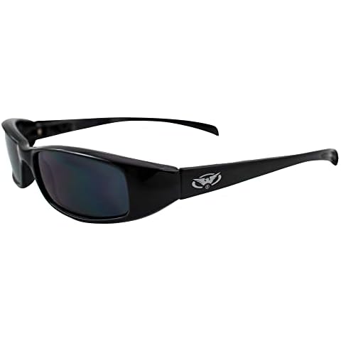 Global Vision New Attitude Sunglasses w/Super Dark Lens Cover