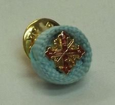 Pin's épingle à nourrice en soie émaillée Saint George de 1,1 cm, le cadeau idéal pour passionné d'histoire