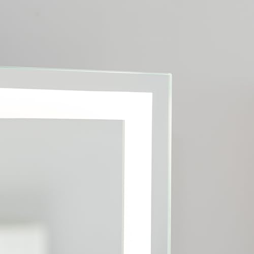 Espejo maquillaje con luz regulable Flamingueo blanco con 3 tonos para evitar sombras al maquillarte 7