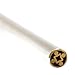 EZSMITH Mosaic Pin - (0.156 (5/32) Inch Diameter) - (503BBB) - (Brass Outer Material)(Brass Inner Material) - Decorative Knife Handle Pins and Rods for Fixed Blade Knives