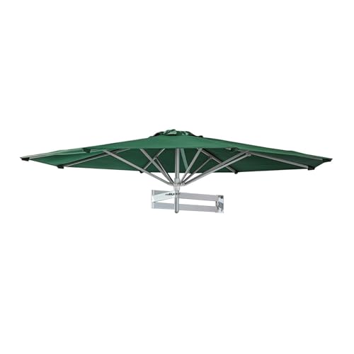 Sombrilla De Patio Montada En La Pared, Sombrilla Inclinable, Sombrillas Grandes For Exteriores, Sombrillas De Sombreado Ajustables Montadas En La Pared, Adecuadas For Jardines, Patios, Balcones, Etc.