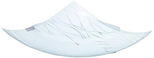 Plafon Sobrepor Quadrado, Attena, 1317 Gde Cr, Cromado