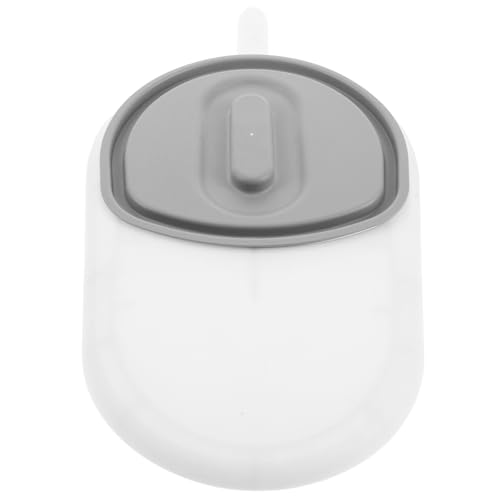 Abaodam Padella per Urina con Manico, Vaso da Notte per Anziani e Pazienti Letto, Padella Portatile per Camera da Letto con Design Inclinato a Tenuta, Plastica Durevole