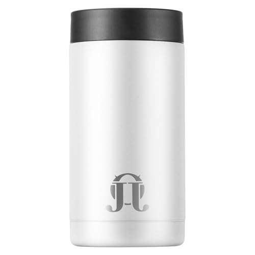 OJOJ Insulated 16oz Can Cooler Double Walled Insulated Can Cooler Stainless Steel Can Holder for Beer