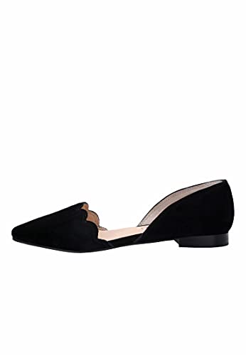 CRICKIT® Ballerina Damen Stella | Ballerina mit Wellenform für Damen aus 100% Leder