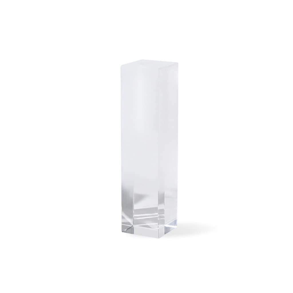 Vase en acrylique incassable pour compositions florales de bureau