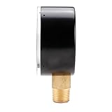 YIUPEDRFG Analoger Luftkompressor Druckmesser, tragbarer Reifen, hydraulisches Industrie Haushaltsbarometer, Vakuummeter, abnehmbar