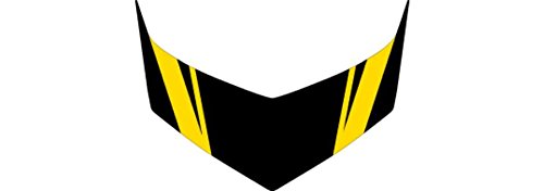 エムディーエフ(MDF) グラフィックキット リアフェンダーセット ストロボモデル パンプキンイエロー XMAX(18) MXMAX-D-PY-RF