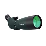 Telescopio Monocular con Zoom HD 25-75x70, Lente De Prisma ED BAK4, Resistente Al Agua IPX6 For Tiro, Observación De Aves Y Camping(Green Standard)