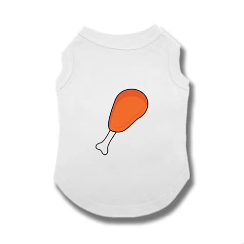 Tシャツ ドッグフェイス 犬 S 夏服 ドッグウェア 犬用 超小型犬 小型犬 中型犬 服 タンクトップ ノースリーブ 可愛い ペット服 お散歩用 犬服 薄手 犬の服 夏 抜け毛防止 ホワイト 暑さ対策 通気性 肌触り良好 柴犬 チワワ 小型犬服