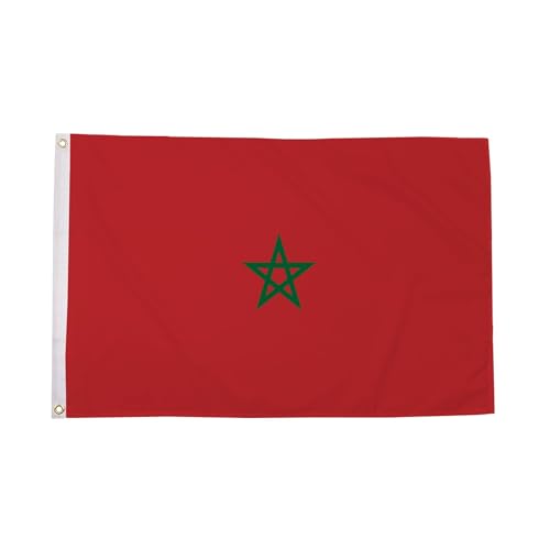 Flagtex Bandera grande de Marruecos