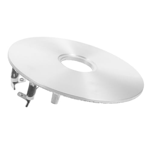 FUNNETOYU Placa Difusora de Calor de Aluminio para Olla Eléctrica Conductora Térmica Resistente y Fácil de Limpiar con Aletas para Distribución Uniforme del Calor Uso Cocinas Eléctricas