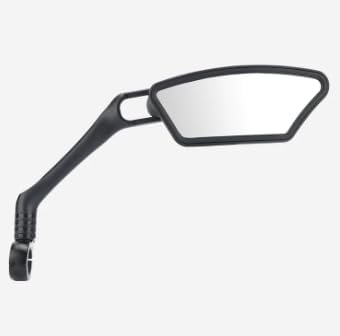 Bike Mirror Handlebar Mount (Black, Honeycomb Left + Right (Set))