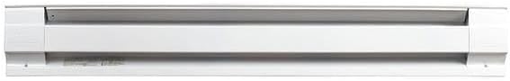 30" Electric Baseboard Heater, White, 375/500W, 208/240V, Mfr: 2F500W-A