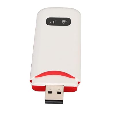 Funien 4G Mobile WiFi Unlocking Pocket Hotspot Device for Business Trips and Outdoor Live Streaming Wireless Network Router White