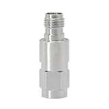 TOJOIN 12.4GHz 6dB RF Koaxial-Dämpfungsgerät, 2W 50Ohm SMA Stecker auf Buchse RF Coaxial SMA Attenuator Fester Dämpfungsregler 5PCS Kupfer Dämpfungsglied