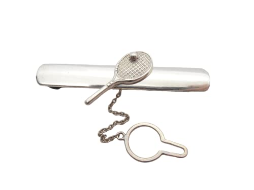 Corbata de pádel y tenis en plata para lucir en ceremonias religiosas y banquetes de bodas