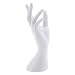 SM SunniMix Erwachsene Schaufensterpuppe Hand Modell Handschuh Armband Ringe Display Ständer Halter, Farbe zur Auswahl - Weiß