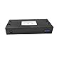 Ieron 4 PC auf 1 Monitor VGA Switch Box, VGA Switch 4 IN 1 Out VGA Audio Video Switcher Box, mit manueller Umschalttaste Full HD 1080P für Laptop, Fernseher, Projektor