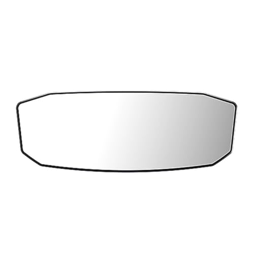 NUZAMAS 24.4x9cm Interior Rearview Mirror Wide-Angle Panoramic Rearview Mirror Universal Car Interior Rearview Mirror for Car or Truck Cabin